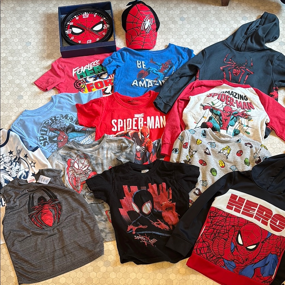Spider-Man Themed Clothing Set